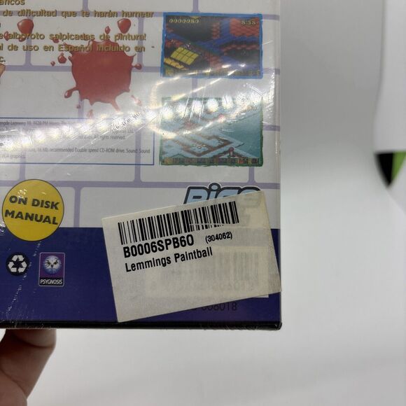 Lemmings Paintball (1996) PC CD-ROM, Windows 95/98 - NEW/SEALED - Picture 7 of 7
